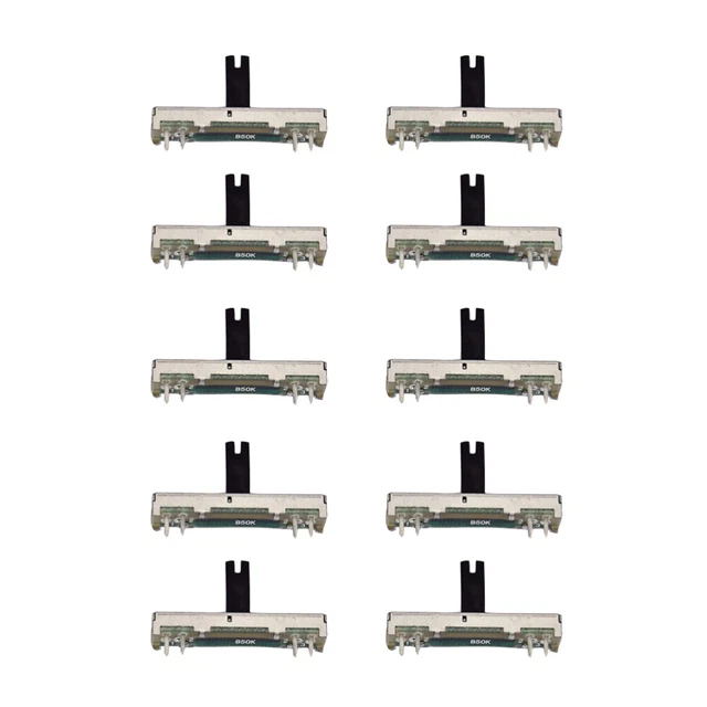 10 pezzi B50K 45 mm potenziometro scorrevole scheda modulo cursore regolabile