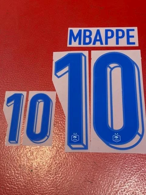 Flocage Officiel - France ENFANT, Mbappé, 2020, Home JUNIOR