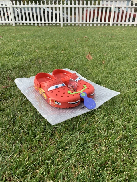 Lightning McQueen Crocs Size 7-12 Mens (205759-610) - BRAND NEW - 100% AUTHENTIC