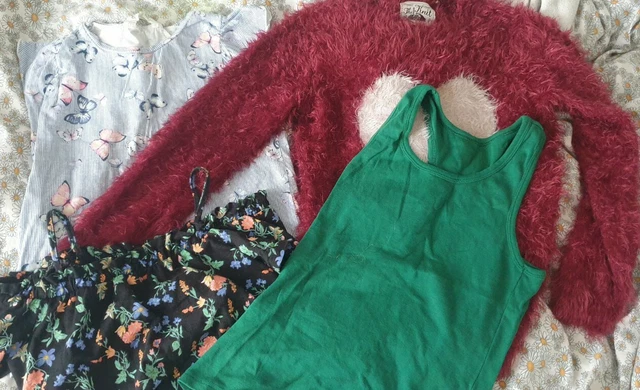 🪡 Girl 8-10 Years Summer winter Top Tshirt Jumper clothes Bundle Mix Brands