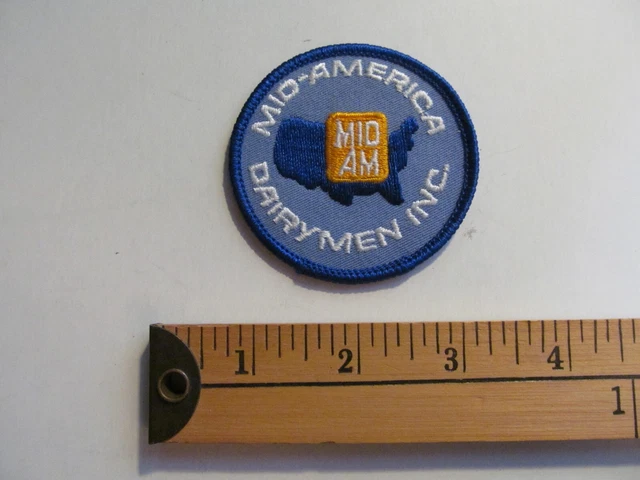 ( 1 Dairy Mid-America Dairymen Milk Cheese Farming Livestock Farmer Usa Patch )