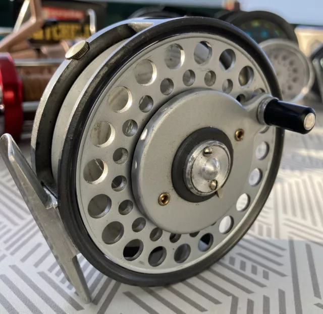 VINTAGE HARDY ALNWICK marquis 7 multiplier trout fly fishing reel 3.5 &  spool - £179.99 - PicClick UK