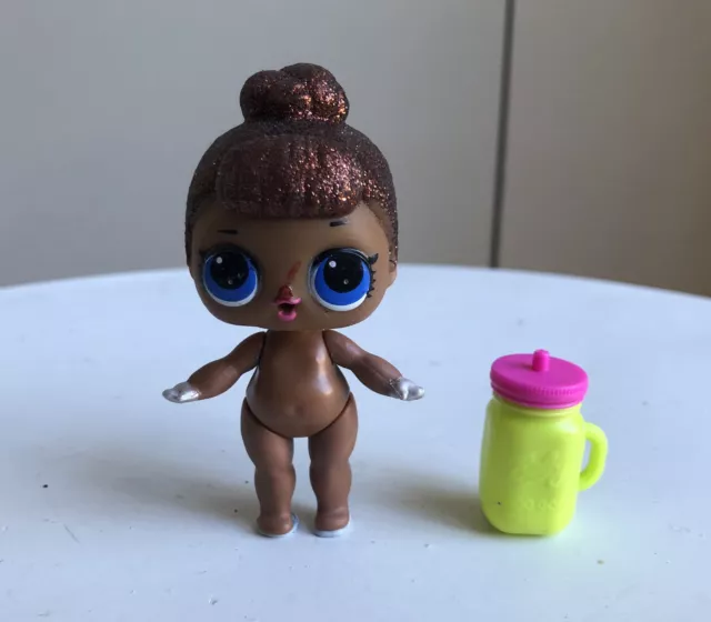 Blue glitter hair lol deals doll