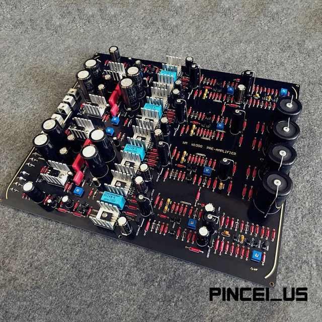 W1000 HIFI BALANCED Preamp Board Stereo Audio Preamplifier for
