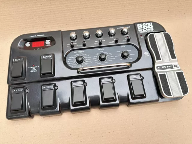 Line 6 Floor POD Plus Multi Effects Procesor Pedal and Amp Modeler