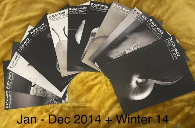 Black and White photography magazine - 13 Issues From 2014
