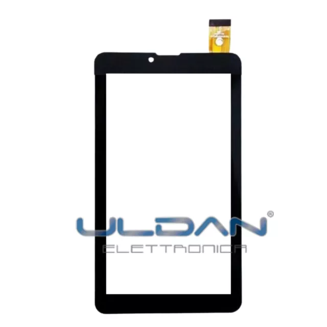 TOUCH SCREEN VERSUS MOBILITY MID721 VETRO Digitizer 7,0"  Nero