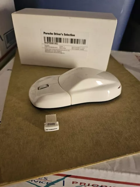 Porsche Design  PC Mouse Porsche  White Wireless