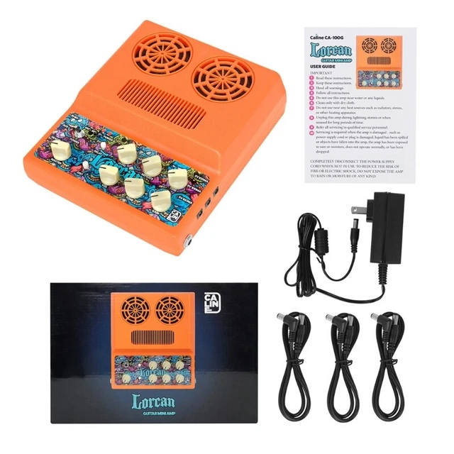 Electric Guitar Amplifier 10W with Headphone Output for Guitar Bass, Lightweight