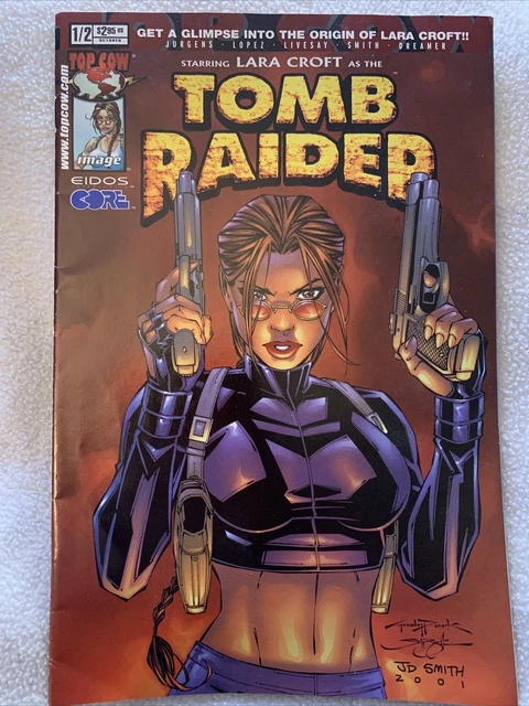 Tomb Raider Vol 1. Issue 1/2~Oct 2001 Image Comics Dan Jorgensen,  Lara Croft
