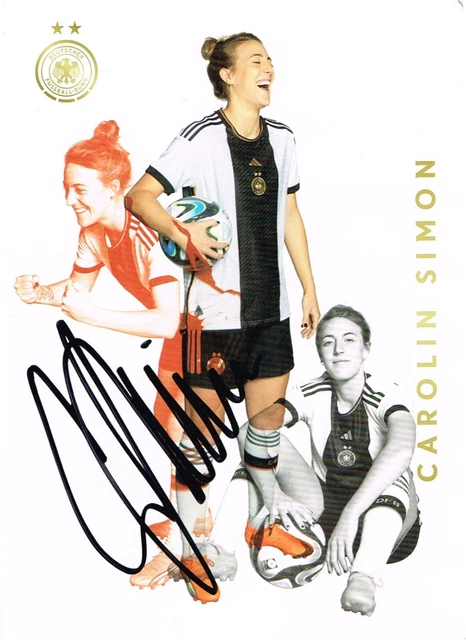 CAROLIN SIMON * DFB * Frauen WM 2023 * Team Deutschland * EUR 1,50 ...