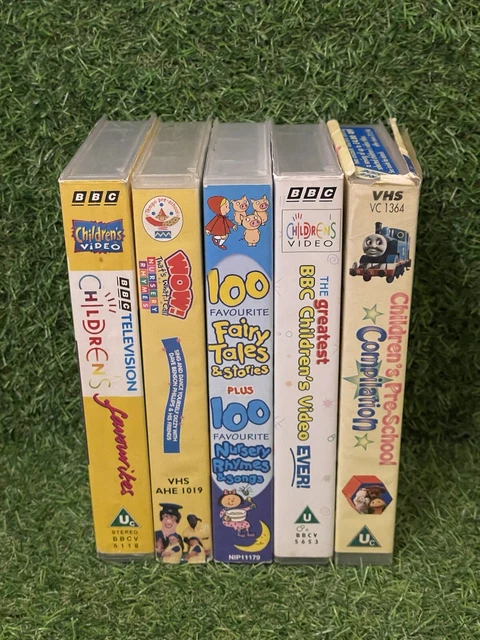 children-s-vhs-bundle-kids-favourites-nursery-rhymes-pre-school