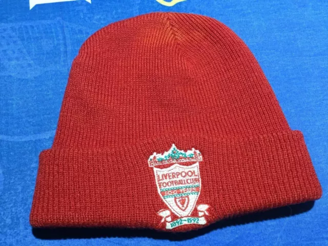Liverpool 1992 1995 Winter Hat 100 Years Adidas Equipment