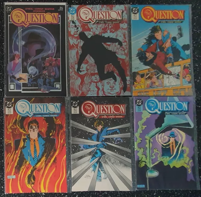 The Question #1-36 + Annual #1 & #2 (1987 Complete Set) Vf/Nm