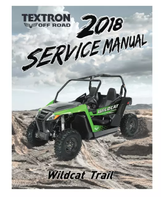 Arctic Cat Wildcat Trail Service Manual | 2018 | MAILED CD