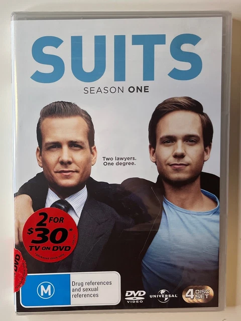 SUITS SEASON (DVD) PAL R2,4,5 Brand New Sealed Drama TV Series
