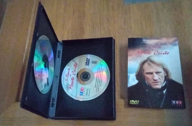 LE COMTE DE MONTE-CRISTO avec Gérard DEPARDIEU - RARE Coffret DVD série