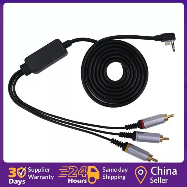 1.8 Meters 3 RCA Port Splitter A/V Adapter Cable for PSP1000/2000/3000 ☘️