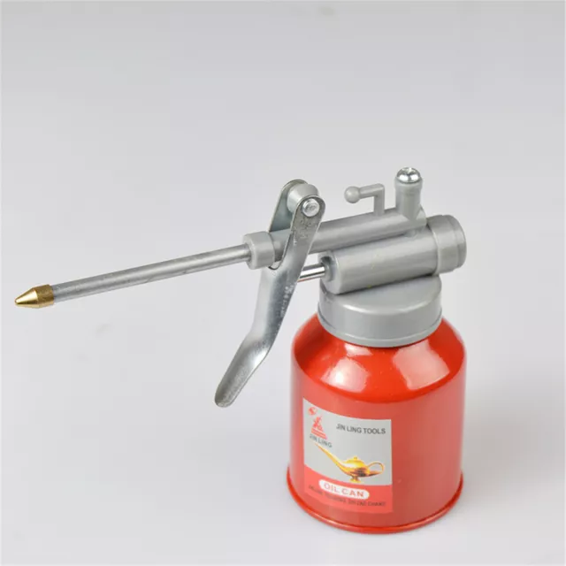 Refillable 300ml Pump Nozzle Oil Can Oiler Squirt Squeeze