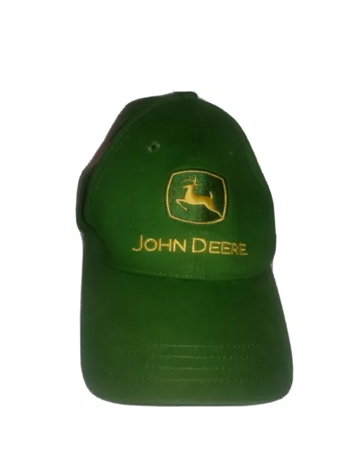 John Deere Adjustable Fit Hat Trucker Cap Green
