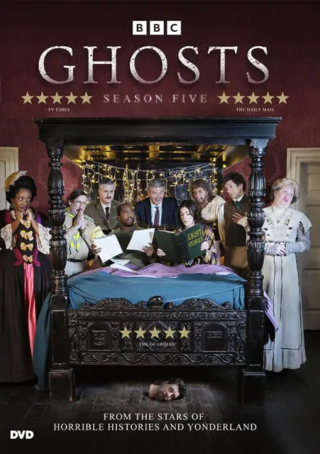 GHOSTS 5 (2023) BBC Supernatural Sitcom Comedy TV Season Series - NEW US Rg1 DVD