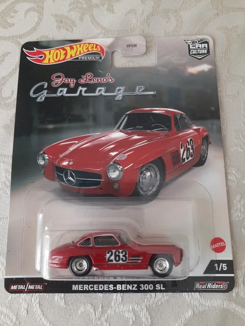 Hot Wheels Mercedes-Benz 300SL Jay Leno's Garage 1:64 - Car Culture - HCK07 FPY86