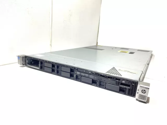 Servidor HP ProLiant DL360p Gen8 G8 E5-2603 2,00 GHz P420i RAID 64 GB de RAM con fuente de alimentación