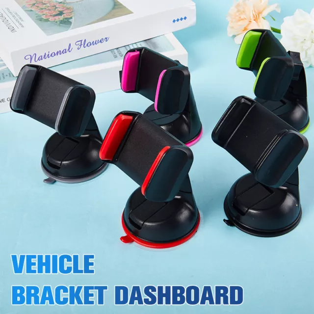 360° Rotation Car Universal Phone Holder Dashboard Suction Mount Phone BrackKX