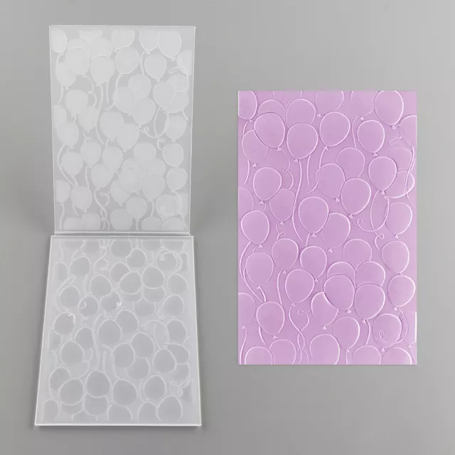 3D Embossing Folder Floating Balloons Stencils For DIY Scrapbooking Craft Card