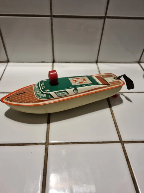 Jouet Ancien En Tôle – Jeu De Lutteurs – Old Toy Français – Mécanique