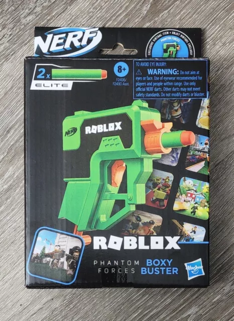 New Roblox Nerf Phantom Forces Boxy Buster Gun (Sealed W/Code)