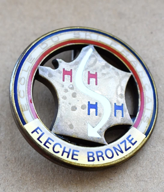 SK1620 - INSIGNE Ecole De Ski Français - Lievre De Bronze EUR 24,99 - FR