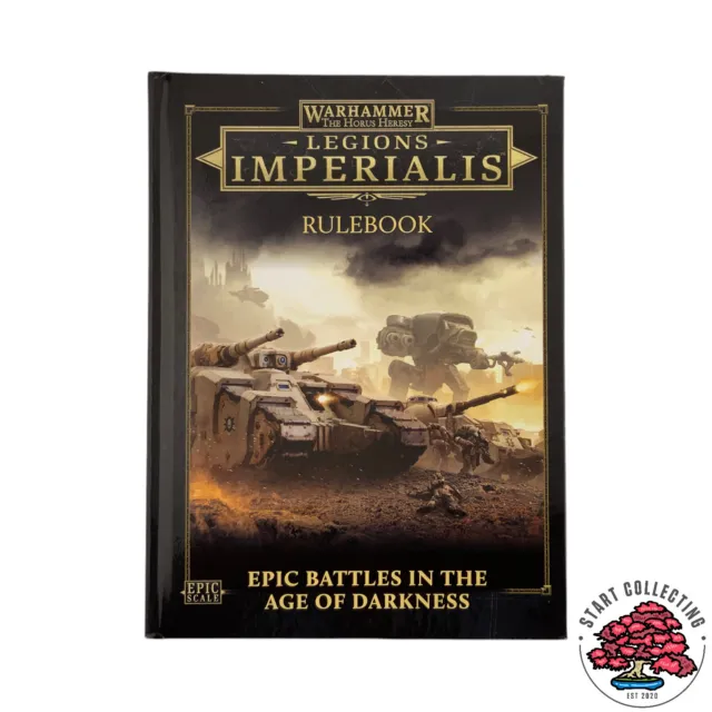 Legions Imperialis Rulebook Regelwerk Englisch Horus Heresy Epic Scale Codex