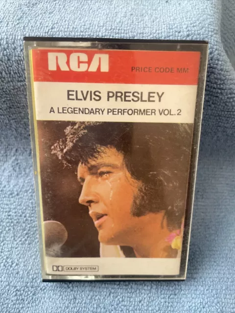 Elvis Presley - Uk Cassette Tape - A Legendary Performer Vol 2 Pk 11717