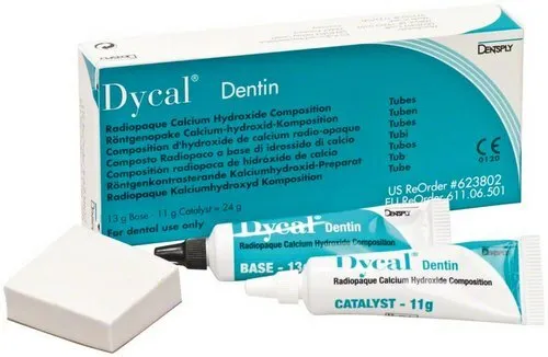 DYCAL DENTIN DENTSPLY 13+11gr. HIDROXIDO DE CALCIO DENTAL