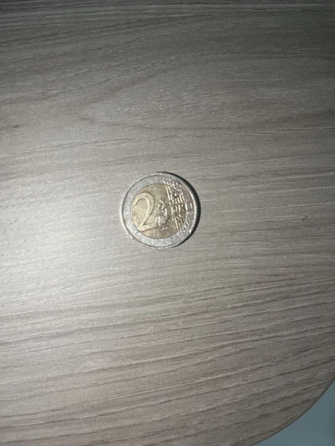  pièce de 2 euros rare Beatrix Koningin Der Nederlanden 2001 en bon état,