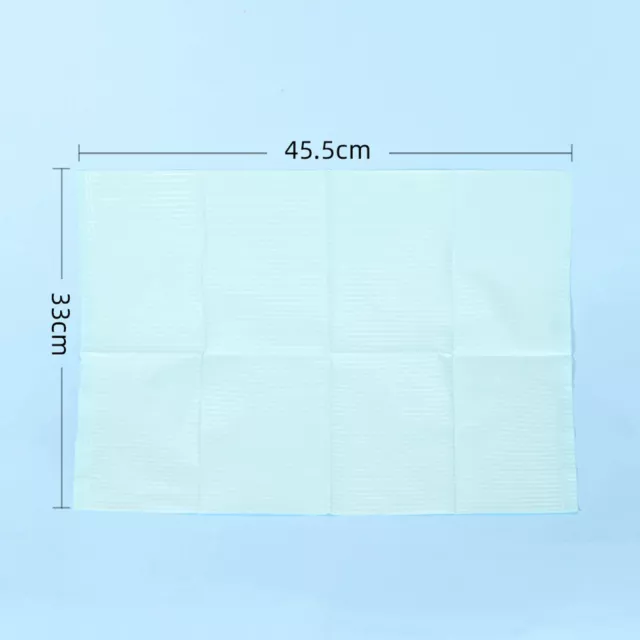 Disposable Tattoo Table Cloth Anti-Oil Sanitary Bed Sheet (20PCS)(Blue) 2