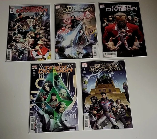 🔑Tiger Division (2022/23) VF COMPLETE SERIES SET RUN LOT MARVEL COMICS
