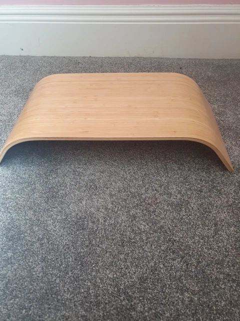 IKEA SIGFINN WOOD Bamboo Monitor Stand Fixed Height For Screens Up To ...
