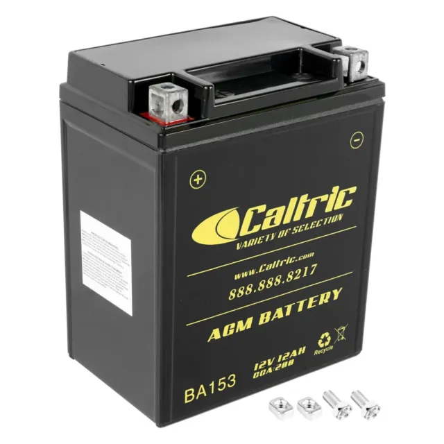 AGM Battery for Polaris Scrambler 500 4X4 2000-2012