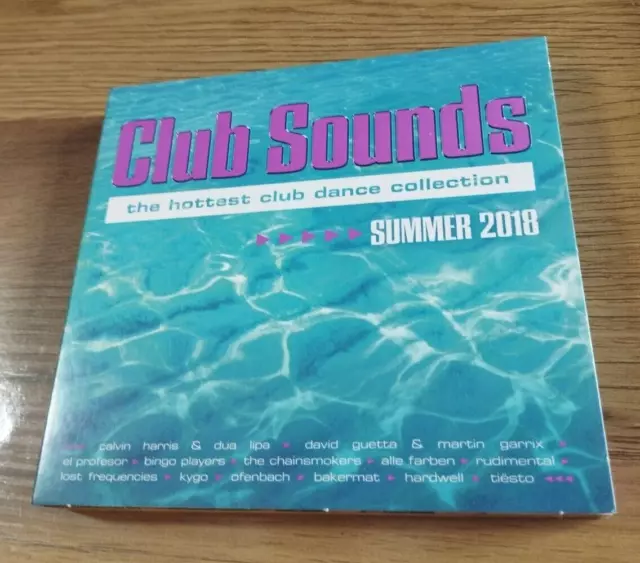 Club Sounds Summer 2018 - The Hottest Club Dance Collection (Digipack)