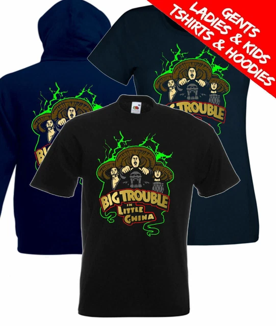 Three Storms Big Trouble In Little China Retro Movie T Shirt / Hoodie