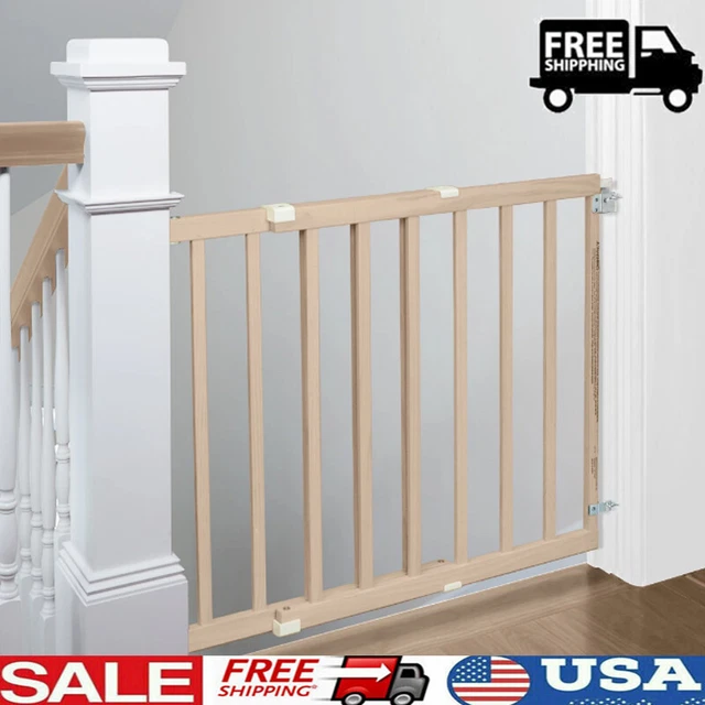 28&42& STAIRWAY STAIR Swing Baby Safety Gate Fence Child Pet Dog Walk