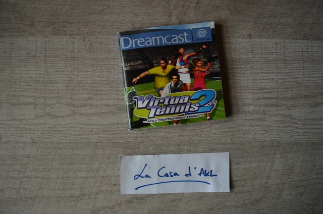 ₪ PAS DE JEU ₪ Notice de Virtua Tennis 2 sur Sega Dreamcast