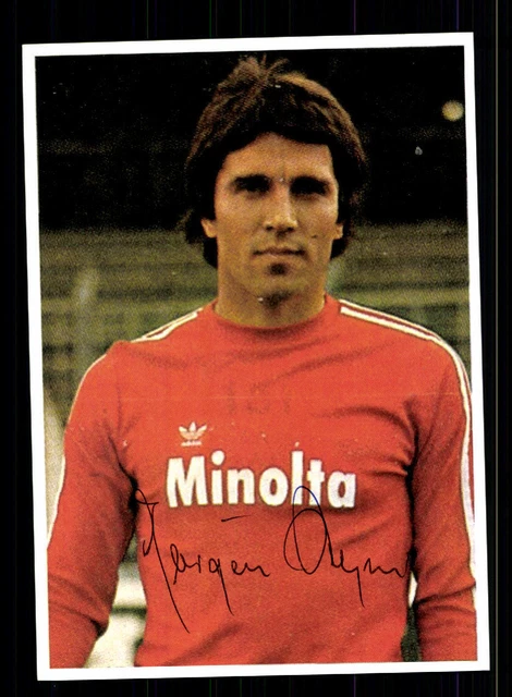 Carte Autographe Rudi Sturz - FC St. Pauli - Années 70 - Original Signé