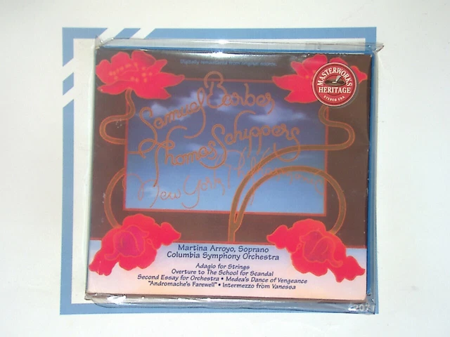 Martina Arroyo	Barber: Adagio, Orchestral Works CD Nr Mint