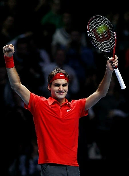 Veste Nike Federer Roland Garros 2014 - Taille L, Bleue, Occasion Comme Neuve