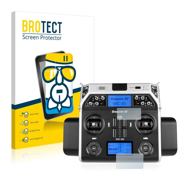 brotect Pellicola Protettiva per Graupner MC-32 HoTT