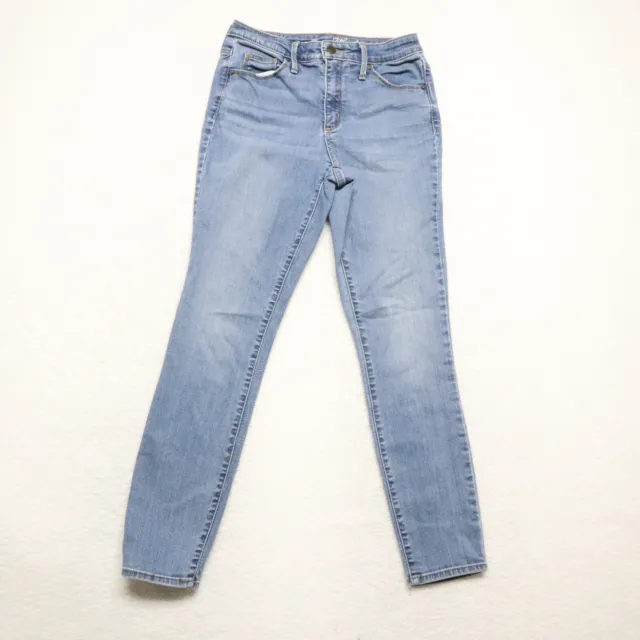 Universal Thread Women Size 2/26S Blue High Rise Skinny Medium Wash Stretch Jean