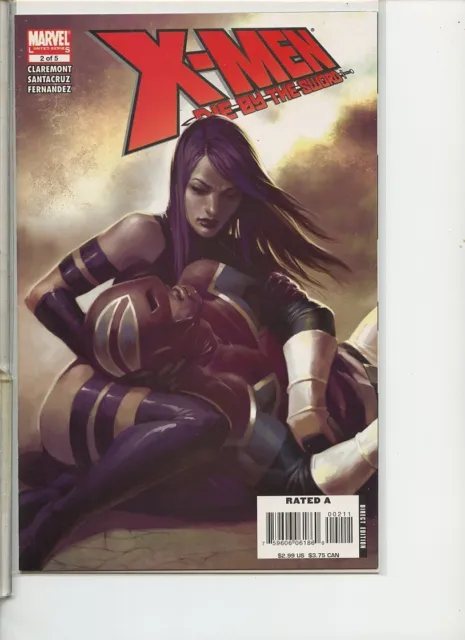 X-Men Die by the Sword 2007 series # 2 very fine comic book